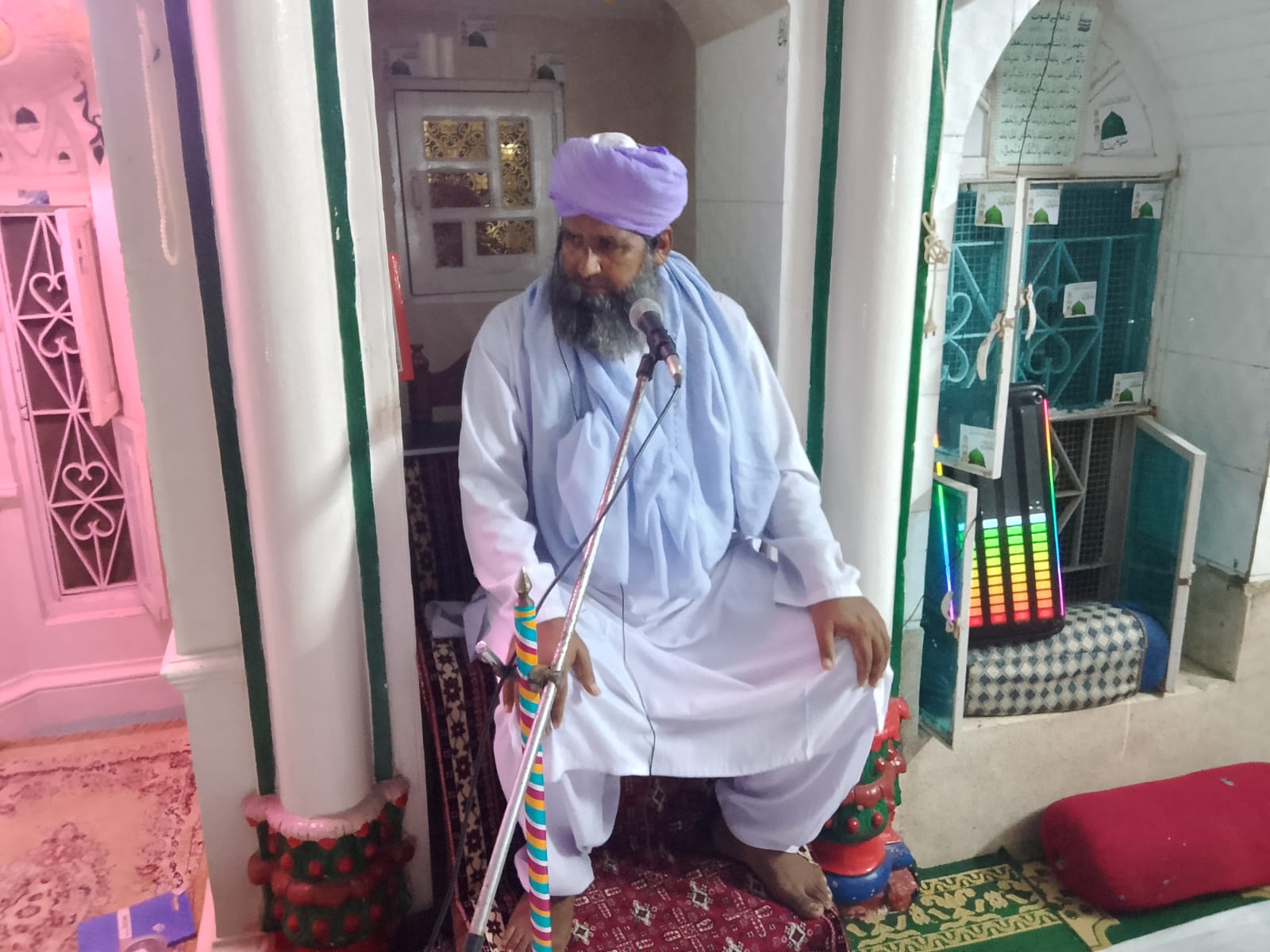 جامع مسجید میں عظیم الشان عرس مبارک کی روحانی تقریب